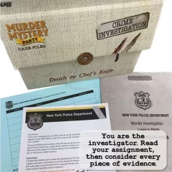Top 10 đŻ Crime Investigation Detective Stories Death by Chef's Knife Murder Mystery Party Game â¤ď¸ 8 Top 10 đŻ Crime Investigation Detective Stories Death by Chef's Knife Murder Mystery Party Game â¤ď¸ -Board Games Shop 023332332830 inset3