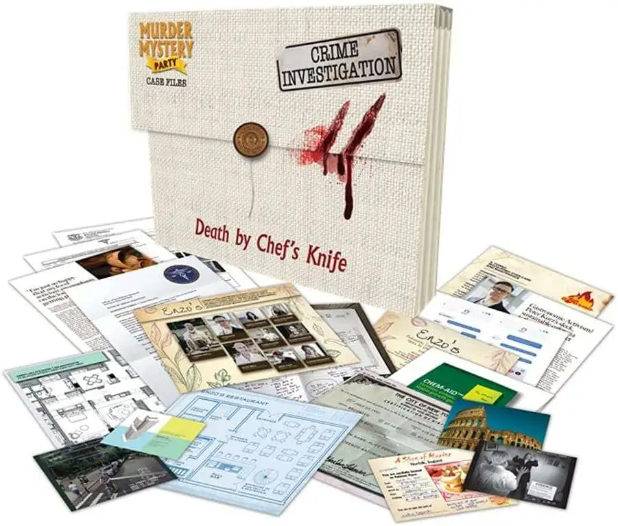 Top 10 đŻ Crime Investigation Detective Stories Death by Chef's Knife Murder Mystery Party Game â¤ď¸ 1 Top 10 đŻ Crime Investigation Detective Stories Death by Chef's Knife Murder Mystery Party Game â¤ď¸