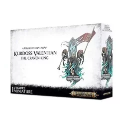 Best deal 👍 Warhammer Age of Sigmar Grand Alliance Death Nighthaunt Kurdoss Valentian, the Craven King 👏