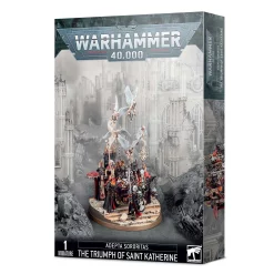 Cheap 👍 Warhammer 40,000 Adepta Sororitas The Triumph of Saint Katherine Miniature 🛒