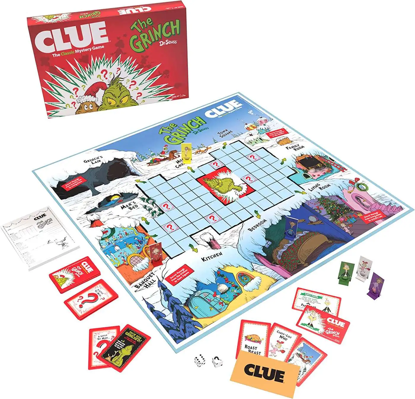 Hot Sale ✨ Clue The Grinch Board Game ⭐ 2 Hot Sale ✨ Clue The Grinch Board Game ⭐ - Image 2
