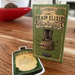 Brand new 💯 Claredon's Brain Elixir Vintage Party Card Game [After-Dinner Riddles] 🌟 -Board Games Shop 802221535121 inset2