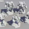 Cheap 🔥 BattleTech Clan Support Star Miniature Set #35726 🔔
