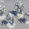 Best Pirce 🌟 BattleTech Inner Sphere Heavy Lance Miniature Set #35727 🎁