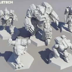 Hot Sale 🛒 BattleTech Clan Ad Hoc Star Miniature Set #35734 💯