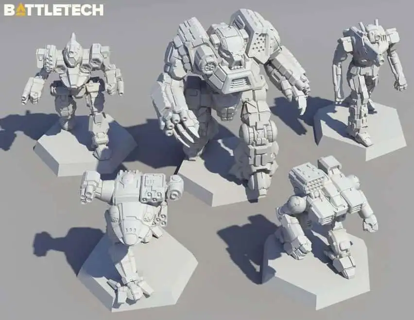 Hot Sale đ BattleTech Clan Ad Hoc Star Miniature Set #35734 đŻ 1 Hot Sale đ BattleTech Clan Ad Hoc Star Miniature Set #35734 đŻ
