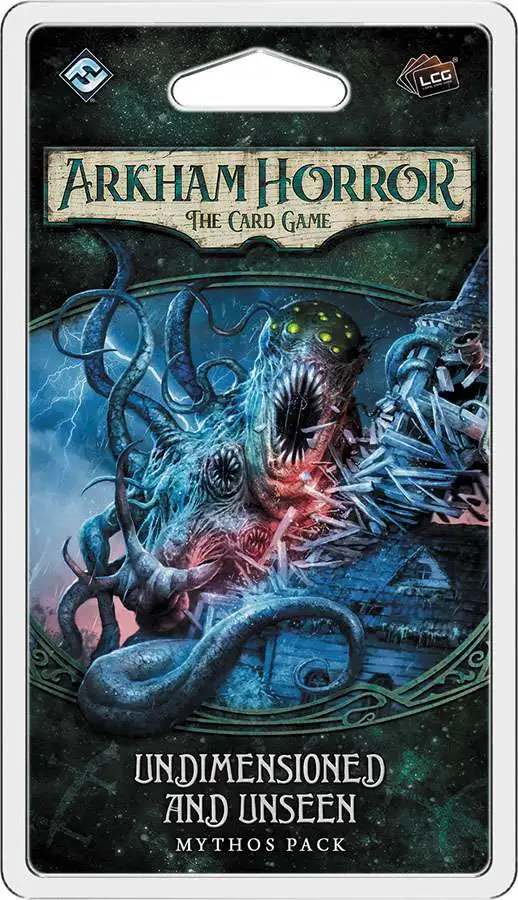 Brand new ๐ฅ Arkham Horror The Card Game Dunwich Legacy Undimensioned & Unseen Mythos Pack ๐ 1 Brand new ๐ฅ Arkham Horror The Card Game Dunwich Legacy Undimensioned & Unseen Mythos Pack ๐