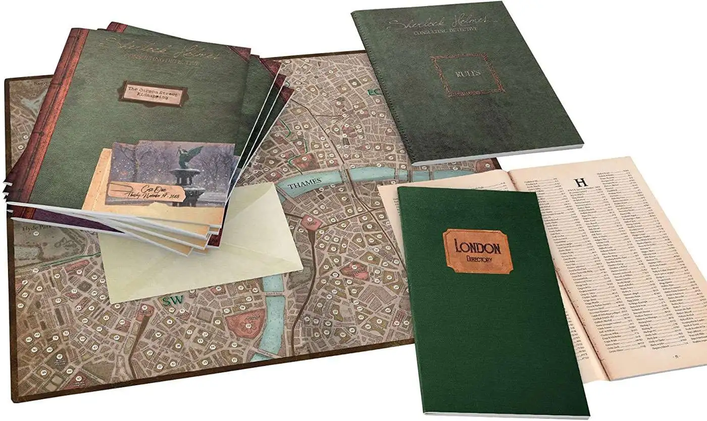 Best Pirce โจ Sherlock Holmes Consulting Detective Baker Street Irregulars Board Game ๐ 2 Best Pirce โจ Sherlock Holmes Consulting Detective Baker Street Irregulars Board Game ๐ - Image 2