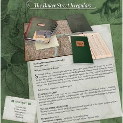 Best Pirce โจ Sherlock Holmes Consulting Detective Baker Street Irregulars Board Game ๐ 7 Best Pirce โจ Sherlock Holmes Consulting Detective Baker Street Irregulars Board Game ๐ -Board Games Shop asmodeesherlockbakerstreetirreg inset3