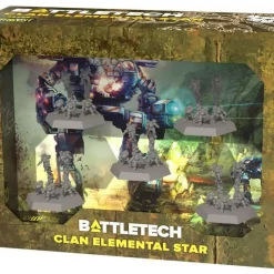 Top 10 ❤️ BattleTech Clan Elemental Star Miniature Set ❤️