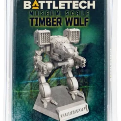 Outlet 🔥 BattleTech Iron Wind Metals Museum Scale Timber Wolf Miniature 😀