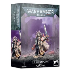New ❤️ Warhammer 40,000 Black Templars Marshal 🔔