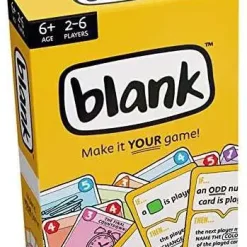 Deals 🔥 Hub Games Blank Card Game 🎁