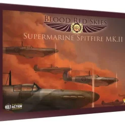 Cheapest 🛒 Blood Red Skies Supermarine Spitfire Mk.II Miniatures ✨