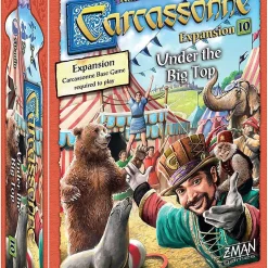 New 👏 Carcassonne Under the Big Top Board Game Expansion 🎉