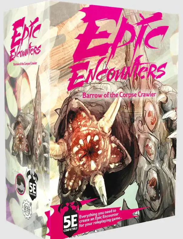 Brand new đ Epic Encounters Barrow of the Corpse Crawler Roleplaying Game đ 1 Brand new đ Epic Encounters Barrow of the Corpse Crawler Roleplaying Game đ