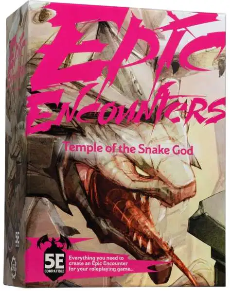 Promo 🧨 Epic Encounters Temple of the Snake God Roleplaying Game 🔥 1 Promo 🧨 Epic Encounters Temple of the Snake God Roleplaying Game 🔥
