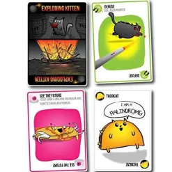 Promo 💯 Exploding Kittens Card Game 🥰 -Board Games Shop eplodingkittens inset2