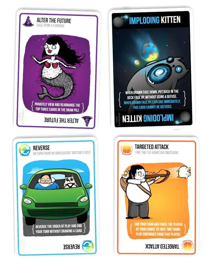 Brand new ✨ Exploding Kittens Imploding Kittens Card Game Expansion ❤️ 3 Brand new ✨ Exploding Kittens Imploding Kittens Card Game Expansion ❤️ - Image 3