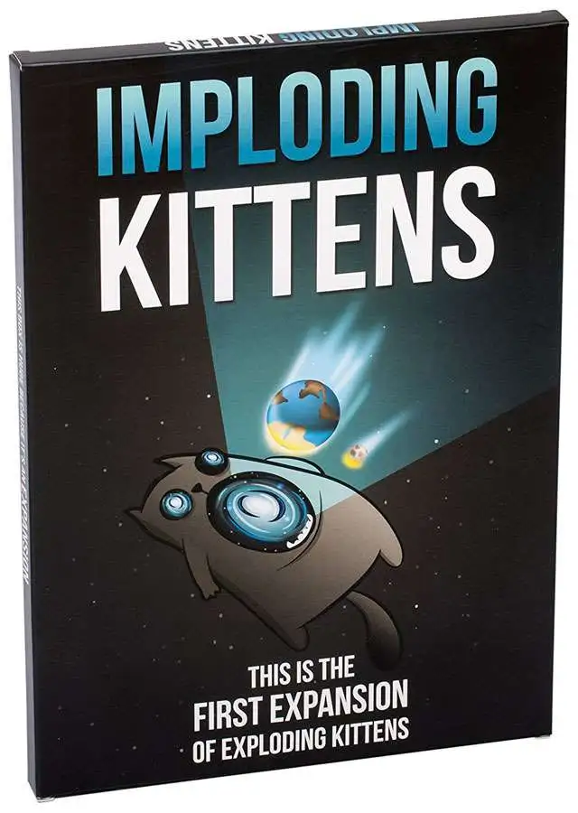 Brand new ✨ Exploding Kittens Imploding Kittens Card Game Expansion ❤️ 1 Brand new ✨ Exploding Kittens Imploding Kittens Card Game Expansion ❤️