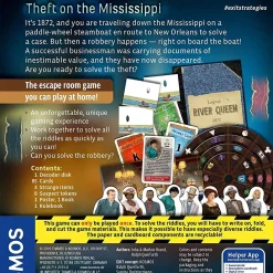 Best Sale 😉 Exit The Game Theft on the Mississippi 😉 -Board Games Shop exitmississippi inset2