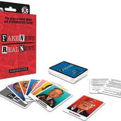 Cheapest ⌛ Fake News Real News Card Game [Nonpartisan Political Game!] 💯