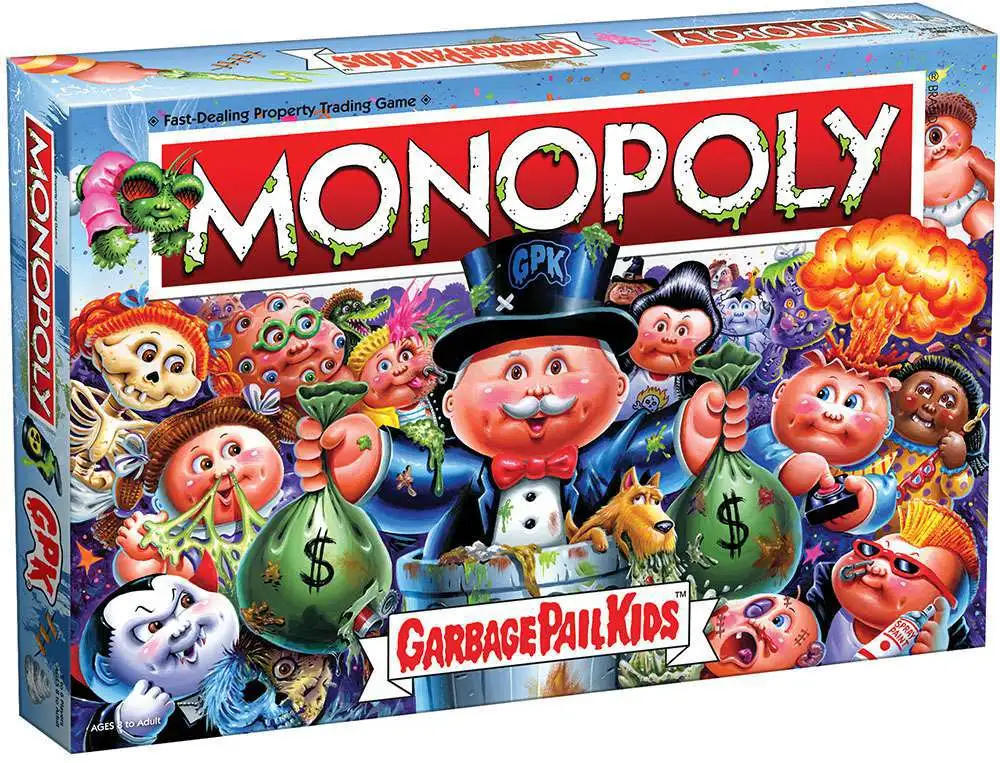 Best Sale đ Monopoly Garbage Pail Kids Board Game â¤ď¸ 1 Best Sale đ Monopoly Garbage Pail Kids Board Game â¤ď¸