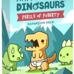 New 🎁 Happy Little Dinosaurs Perils of Puberty Board Game Expansion 🔥