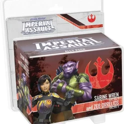 Flash Sale 👍 Star Wars Imperial Assault Sabine Wren & Zeb Orrelios Ally Pack 💯