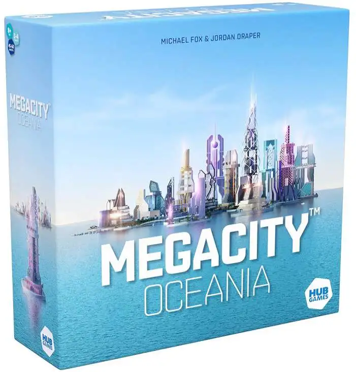 New ๐ Hub Games Megacity: Oceania Board Game โญ 1 New ๐ Hub Games Megacity: Oceania Board Game โญ