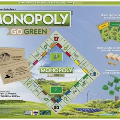 Best Pirce 😀 Monopoly Go Green Board Game ⭐ -Board Games Shop monopolygogreen inset4