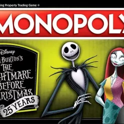 Buy 🧨 Nightmare Before 🎄 Christmas Monopoly NBX 25th Anniversary Board Game 🎉