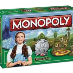 Discount ✨ Monopoly The Wizard of Oz 75th Anniversary Collector's Edition Board Game ⭐