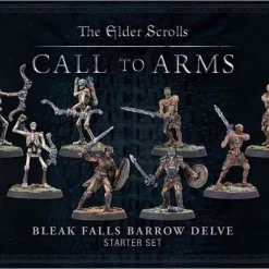 New 💯 Bethesda The Elder Scrolls: Call to Arms Bleak Falls Barrow Faction Starter Miniatures Set 🌟