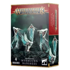 Hot Sale 🤩 Warhammer Age of Sigmar Grand Alliance Death Nighthaunt Myrmourn Banshees [Easy to Build] 😀