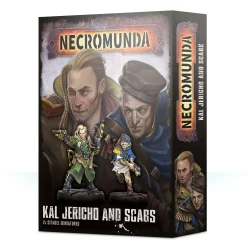 Best Pirce ✨ Warhammer 40,000 Necromunda: Underhive Kal Jericho and Scabs Miniature Set 😍