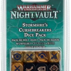 Outlet 🥰 Warhammer Underworlds: Nightvault Stormsire's Cursebreakers Dice Pack 🔥