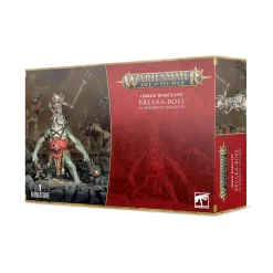 Hot Sale 🎁 Warhammer Age of Sigmar Grand Alliance Destruction Orruk Warclans Breaka-Boss on Mirebrute Troggoth 👍