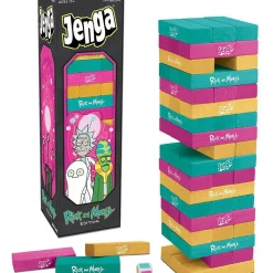 Promo 😍 Rick & Morty Jenga Game 😀