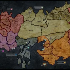 Coupon 🥰 Game of Thrones Risk Board Game 👍 -Board Games Shop riskgot inset3