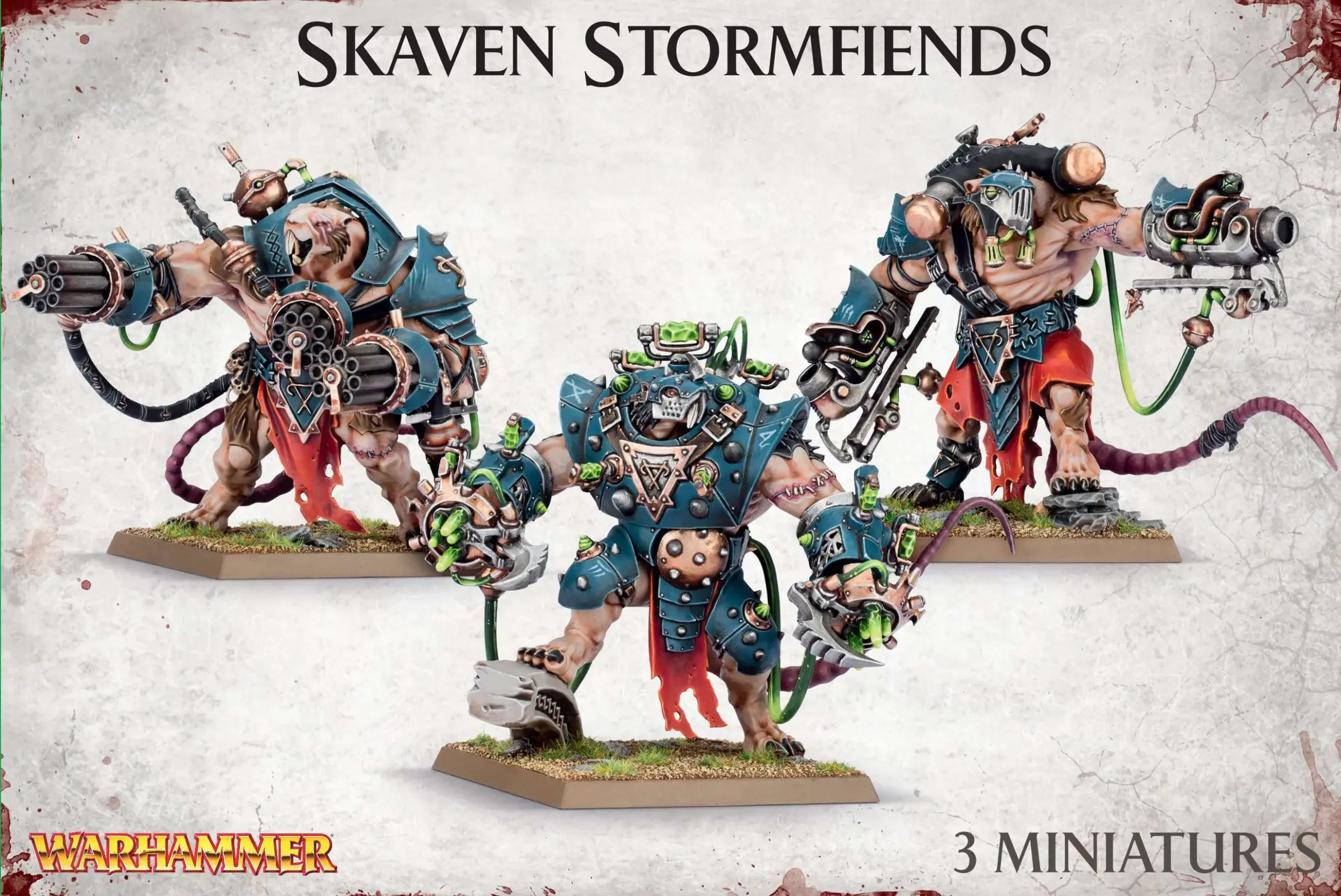 Budget ๐งจ Warhammer Age of Sigmar Skaven Stormfiends ๐ 1 Budget ๐งจ Warhammer Age of Sigmar Skaven Stormfiends ๐