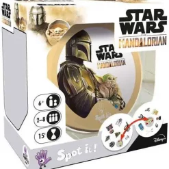 Buy 💯 Spot it! Star Wars Mandalorian Card Game 😀