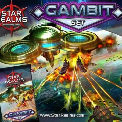 Discount ✔️ Star Realms Gambit Set Deckbuilding Game Mini Expansion ⭐