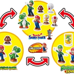 Best deal 🎉 Super Mario Blow Up Shaky Tower Game [Mario, Yoshi, Luigi, Toad, Yellow Toad, Goomba & Boo Figures!] 🛒 -Board Games Shop supmarblowupshakeytower inset3