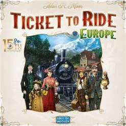 Hot Sale 🛒 Ticket to Ride Europe 15th Anniversary Board Game ✔️