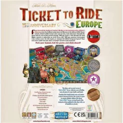 Hot Sale 🛒 Ticket to Ride Europe 15th Anniversary Board Game ✔️ -Board Games Shop ticketotrideeuropeanniversary inset2