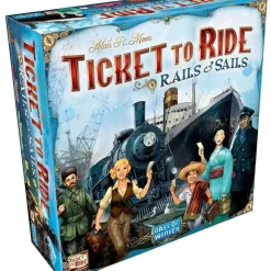 Hot Sale ⌛ Ticket to Ride Rails & Sails Board Game 🌟