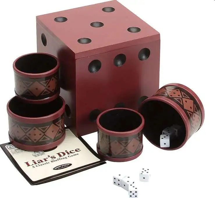 New ๐ Front Porch Classics Liar's Dice Classic Bluffing Game ๐ 1 New ๐ Front Porch Classics Liar's Dice Classic Bluffing Game ๐