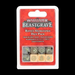 Outlet 🥰 Warhammer Age of Sigmar Warhammer Underworlds: Beastgrave Rippa's Snarlfangs Dice Pack 😍