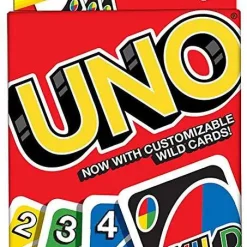 Budget 🎁 Get Wild UNO Card Game [Mattel, Damaged Package] 🔔